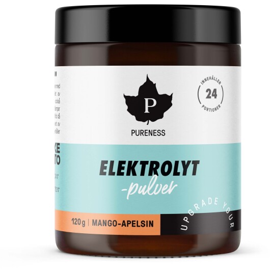Pureness Elektrolytpulver  Mango & Apelsin  120 g