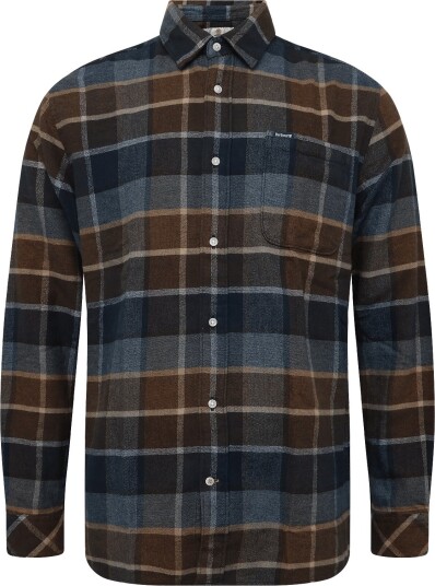 Barbour Barbour Copswell Relaxed Checked Shirt DARK SAND XXL