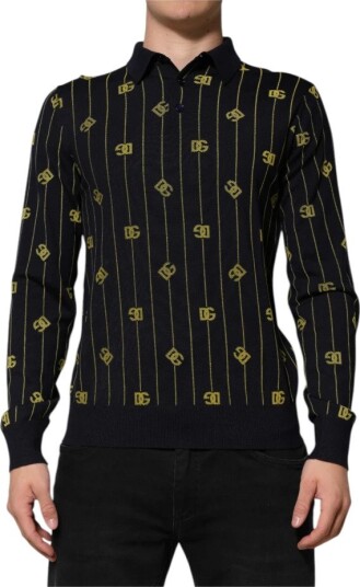 Dolce & Gabbana Herre Topper Svart M, Dolce & Gabbana Herre Topper Svart M,
