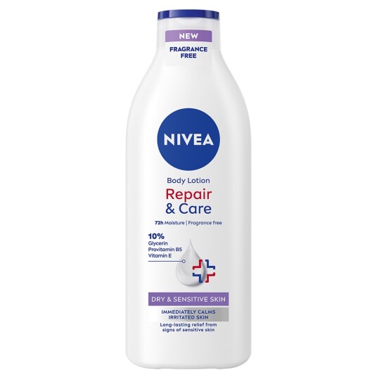 NIVEA Repair & Care Fragrance Free Body Lotion 400 ml NIVEA Repair & Care Fragrance Free Body Lotion 400 ml