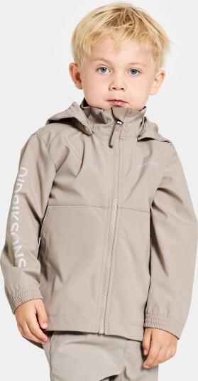 Didriksons Bringebær Vindjakke Beach beige 110 Didriksons Bringebær Vindjakke Beach beige 110