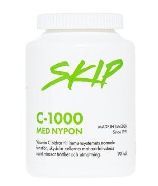SKIP C Vitamin 1000mg 90 tabletter SKIP C Vitamin 1000mg 90 tabletter