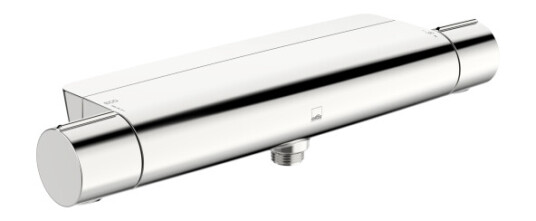 Oras Optima Style dusjbatteri, krom
