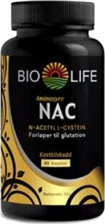Bio Life NAC 60 kapsler Bio Life NAC 60 kapsler