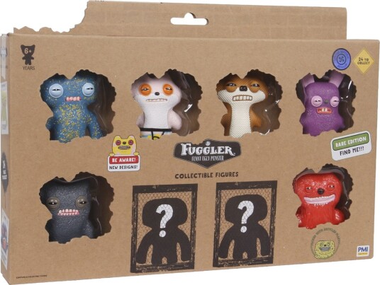 Fuggler Samlefigurer Limited Edition Versjon A 6+ År 8 Stk.