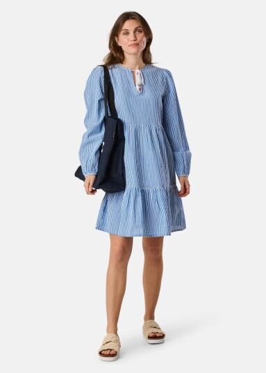 Seaside Marina Tunic Dress W Blue Stripe 40 Kjoler