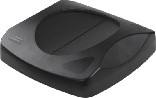 Lokk Rubbermaid 40,6X40,6X10,2 Cm Svart Plast