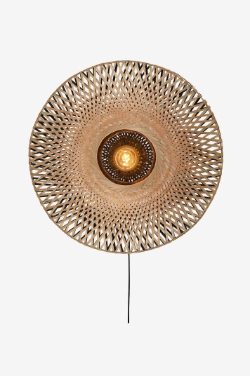 Good&Mojo   Vegglampe Kalimantan S   Natur