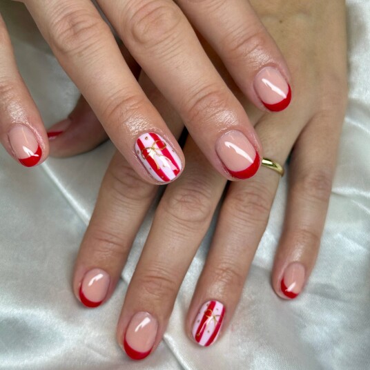 Brillbird Norge Candy Cane Glam Nail Kit Brillbird Norge Candy Cane Glam Nail Kit