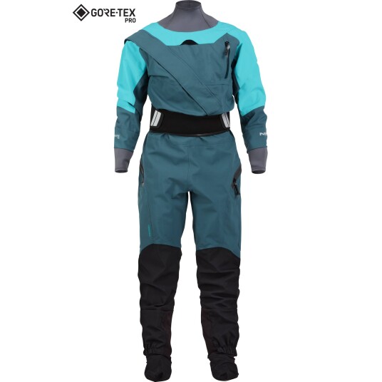 NRS Women's Axiom GORE-TEX Pro Dry Suit Mediterranea/Aqua S NRS Women's Axiom GORE-TEX Pro Dry Suit Mediterranea/Aqua S