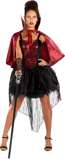 Fancy Dress Warehouse Vampyria Kostyme X-Small 00095271 Fancy Dress Warehouse Vampyria Kostyme X-Small 00095271