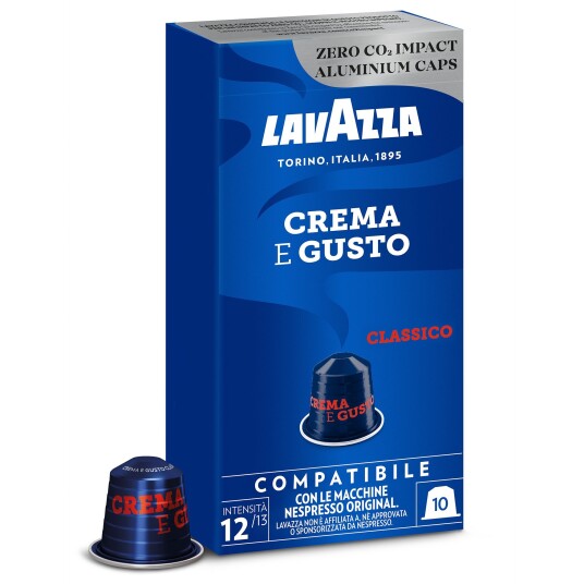 Lavazza Crema e Gusto Classico Kaffekapsler 10 stk Lavazza Crema e Gusto Classico Kaffekapsler 10 stk