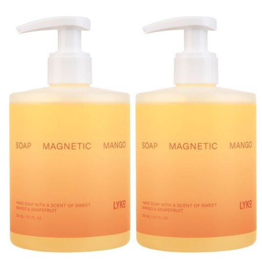 By Lyko Hand Soap Magnetic Mango 2 x 300 ml