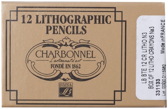 LB Charbonnel Litografiblyant Nr 3 - 12 stk