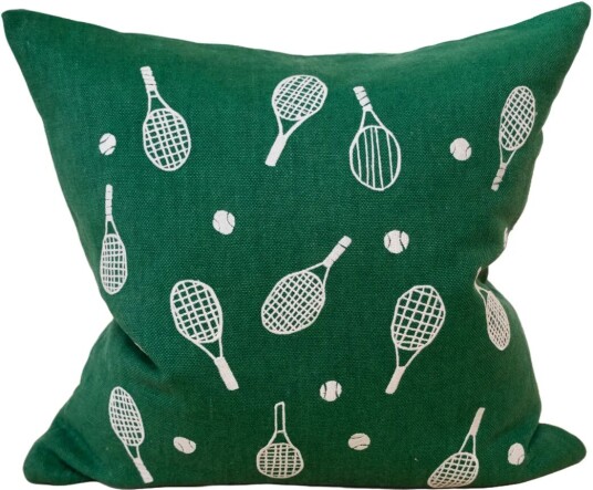 Fine Little Day Tennisracket putetrekk 48x48 cm Green