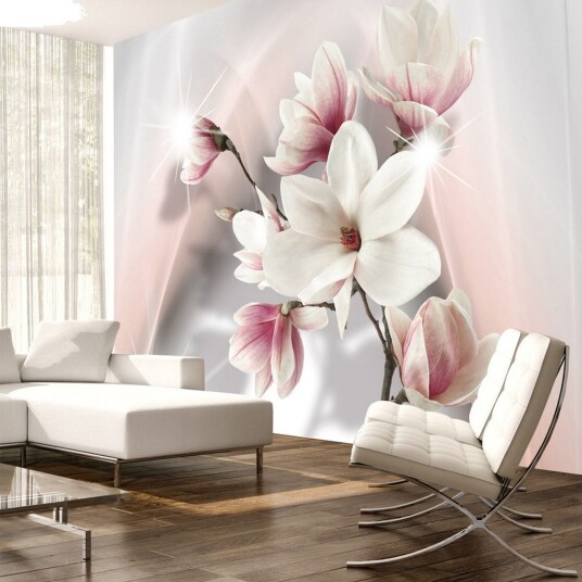 Fototapet White Magnolias 400x280 - Artgeist sp. z o. o.