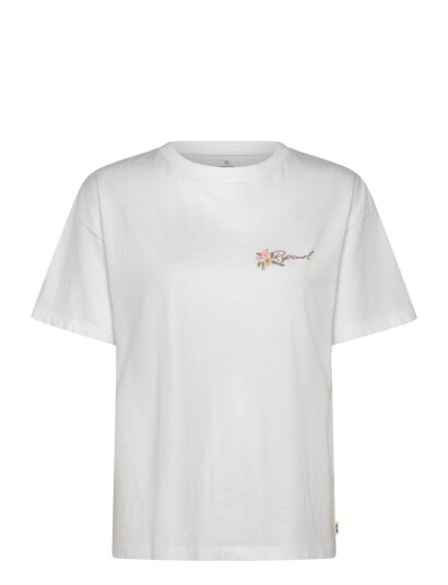 Rip Curl Poolside Relaxed Tee   White   M
