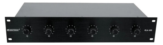 Omnitronic Pa 6-Zone Stereo Vol-Cont20w Bk