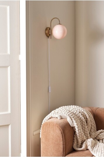 Ellos Home Vegglampe Hope Rosa
