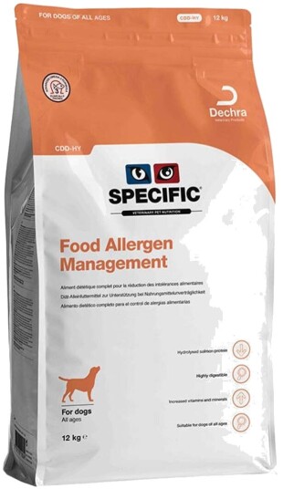 Dechra tørrfôr Cdd Hy Food Allergen Management 2 kg Dechra tørrfôr Cdd Hy Food Allergen Management 2 kg