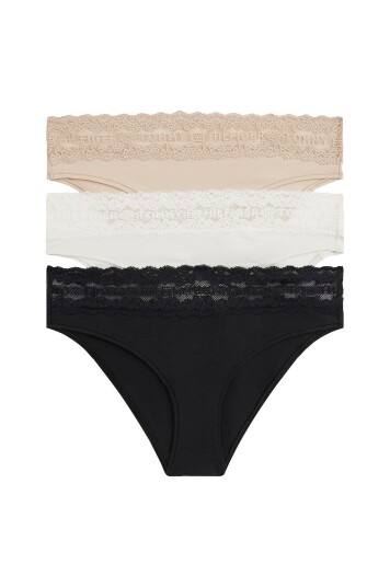 Tommy Hilfiger Truser Bikini 3 pakning Beige