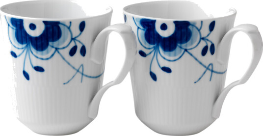 Royal Copenhagen Blue Fluted Mega krus 2-pakn. 37 cl Royal Copenhagen Blue Fluted Mega krus 2-pakn. 37 cl