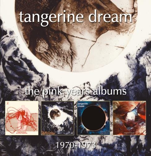 Tangerine Dream The Pink Years Albums 19701973 CD Tangerine Dream The Pink Years Albums 19701973 CD