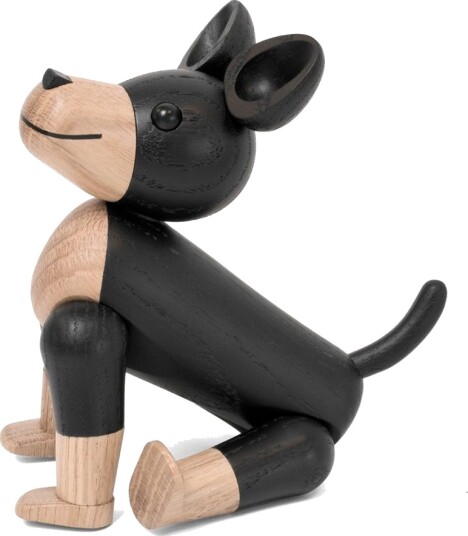 Novoform Hunden Charlie eik 13 cm Novoform Hunden Charlie eik 13 cm