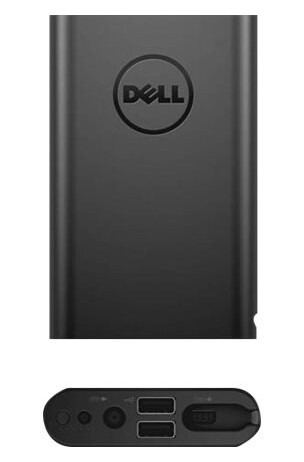 Dell Power Companion Pw7015mc - Strømbank - 12000 Mah - Svart - For Latitude 5175 2-In-1, 7275, 7370, 7390 2-In-1  Precision 3530  Xps 12 9250, 13 93Xx