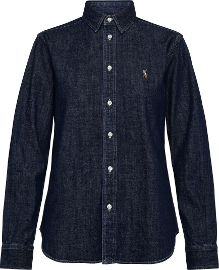 Polo Ralph Lauren Cotton Denim Shirt Navy 28