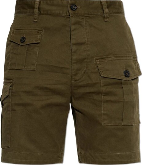 Dsquared2 Herre Shorts Grønn 3XL,
