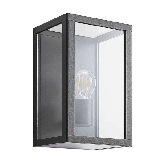 Lindby Giavanna utendørs vegglampe, 28 cm