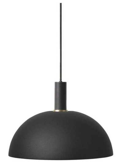 ferm LIVING Collect Pendel Dome Low Black ferm LIVING Collect Pendel Dome Low Black