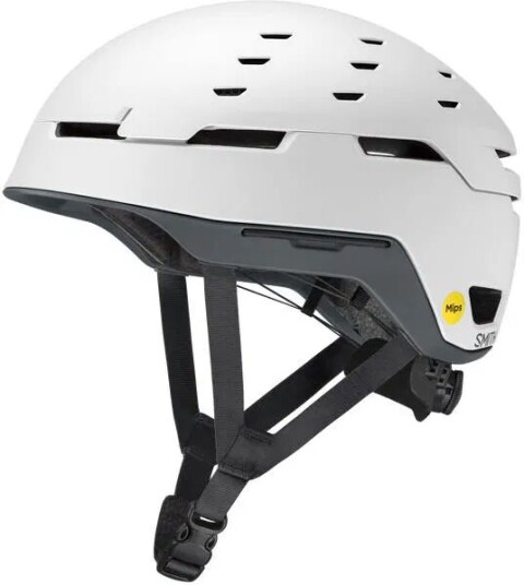 S/Mith Summit Mips matte white/slate L