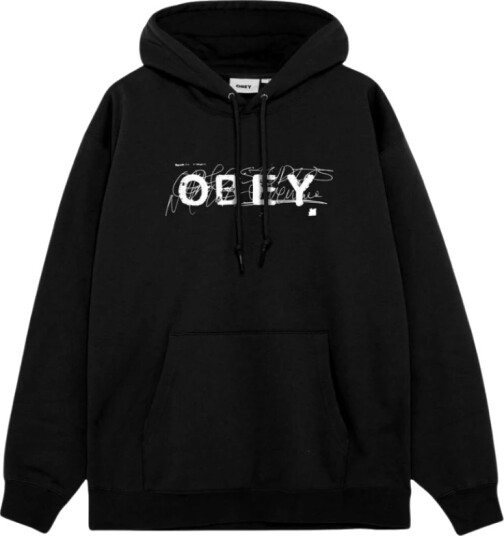 Obey Herre Gensere & Hettegensere Svart M,