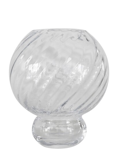 Specktrum Meadow Swirl Vase Small CLEAR H20CM
