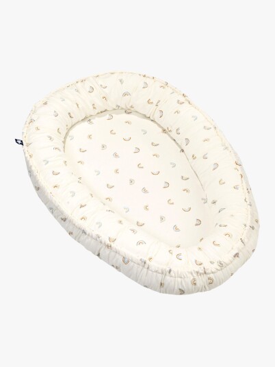 Julius Zöllner NIDO Muslin Babynest Little Bow