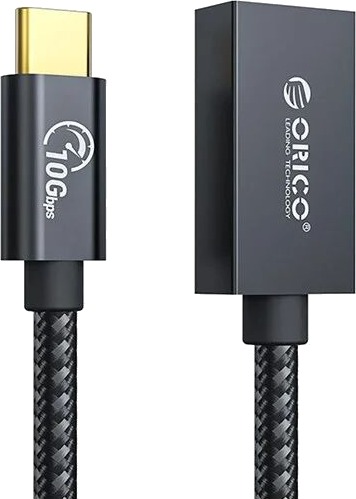 ORICO CAF31 USB-C til USB-A OTG-adapter USB 3.1 Gen 2 10 Gbps 1 m svart CAF31-10-BK-BP-HU ORICO CAF31 USB-C til USB-A OTG-adapter USB 3.1 Gen 2 10 Gbps 1 m svart CAF31-10-BK-BP-HU