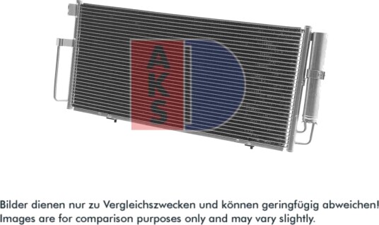AKS DASIS 352013N Kondensator, klimaanlegg