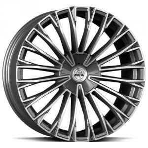 GMP A103 Moon Gray Diamond 11.5x23 ET43 B66.6 GMP A103 Moon Gray Diamond 11.5x23 ET43 B66.6