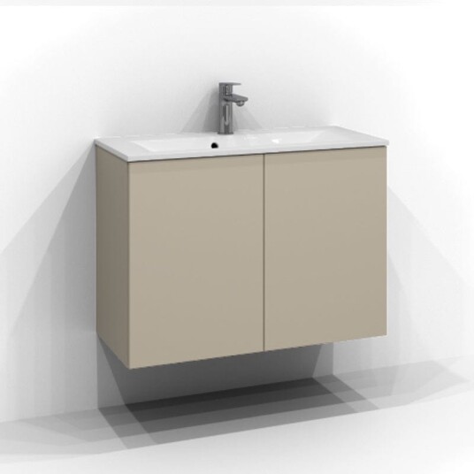 Svedbergs Poem Plan Servantskap Slim D35 med 2 Dører Sand / 80cm SV-3358123