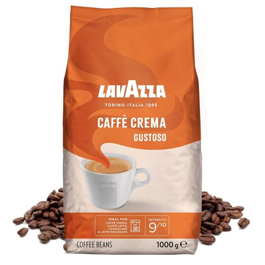 Lavazza Caffé Crema Gustoso - 1000 g. kaffebønner Lavazza Caffé Crema Gustoso - 1000 g. kaffebønner