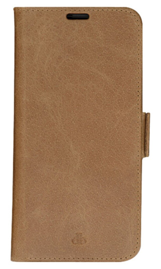 Dbramante1928 Copenhagen Slim Mobildeksel i Skinn for iPhone 14 Plus Gyllenbrun