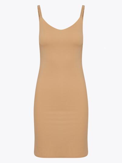 Ichi Siv Slip Dress Beige XL Ichi Siv Slip Dress Beige XL