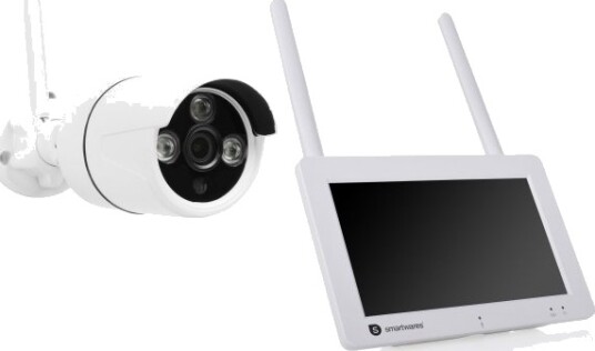 Smartwares Trådløs 1080p Overvåkingskamera med 7" Skjerm og App Smartwares Trådløs 1080p Overvåkingskamera med 7" Skjerm og App