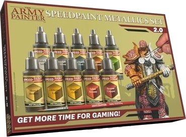 Army Painter Speedpaint 2.0 Metallics-Sett