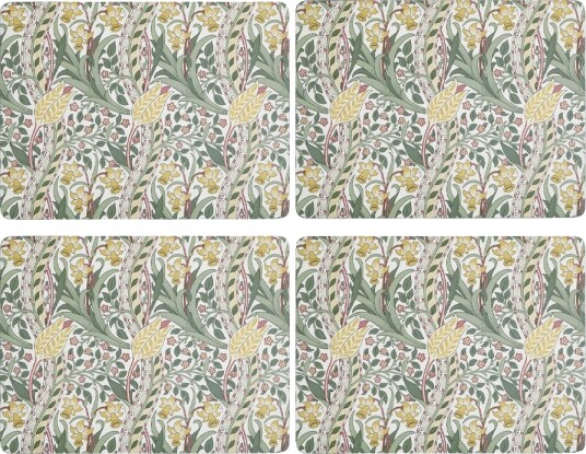 Pimpernel  Morris & Co bordbrikke Daffodil 4 stk flerfarget