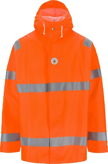 Regnjakke Aalesund PVC/PU Oslo kl. 3 1201634 230 S / Orange