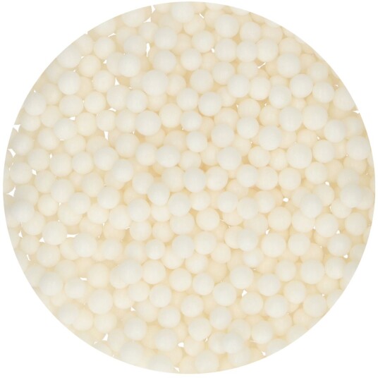 Kakestrø Sukkerperler Hvit Medium 60g Kakestrø Sukkerperler Hvit Medium 60g