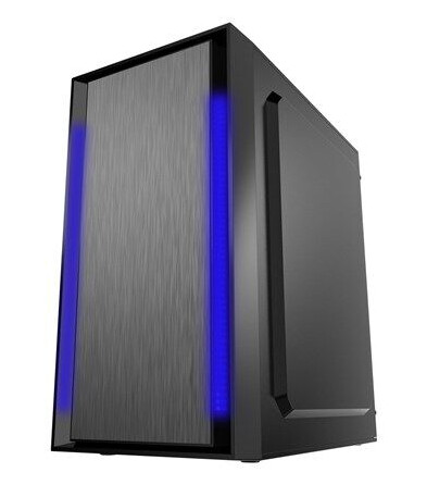 Gembird FORNAX-960B Micro ATX Kabinett med Sidepanel - Svart Gembird FORNAX-960B Micro ATX Kabinett med Sidepanel - Svart